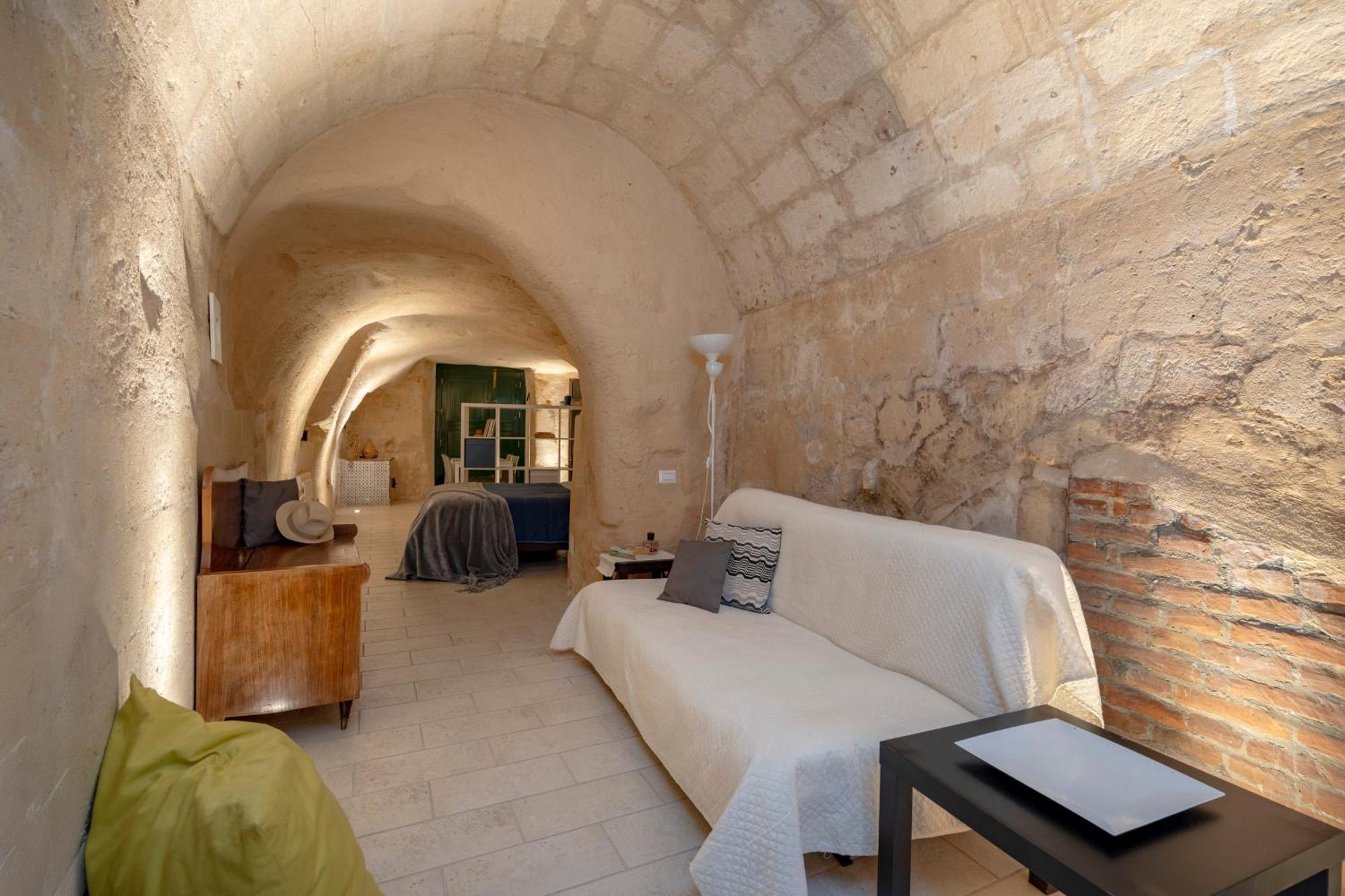 Ferienwohnung La Grotta Di Lulu Matera Exterior foto