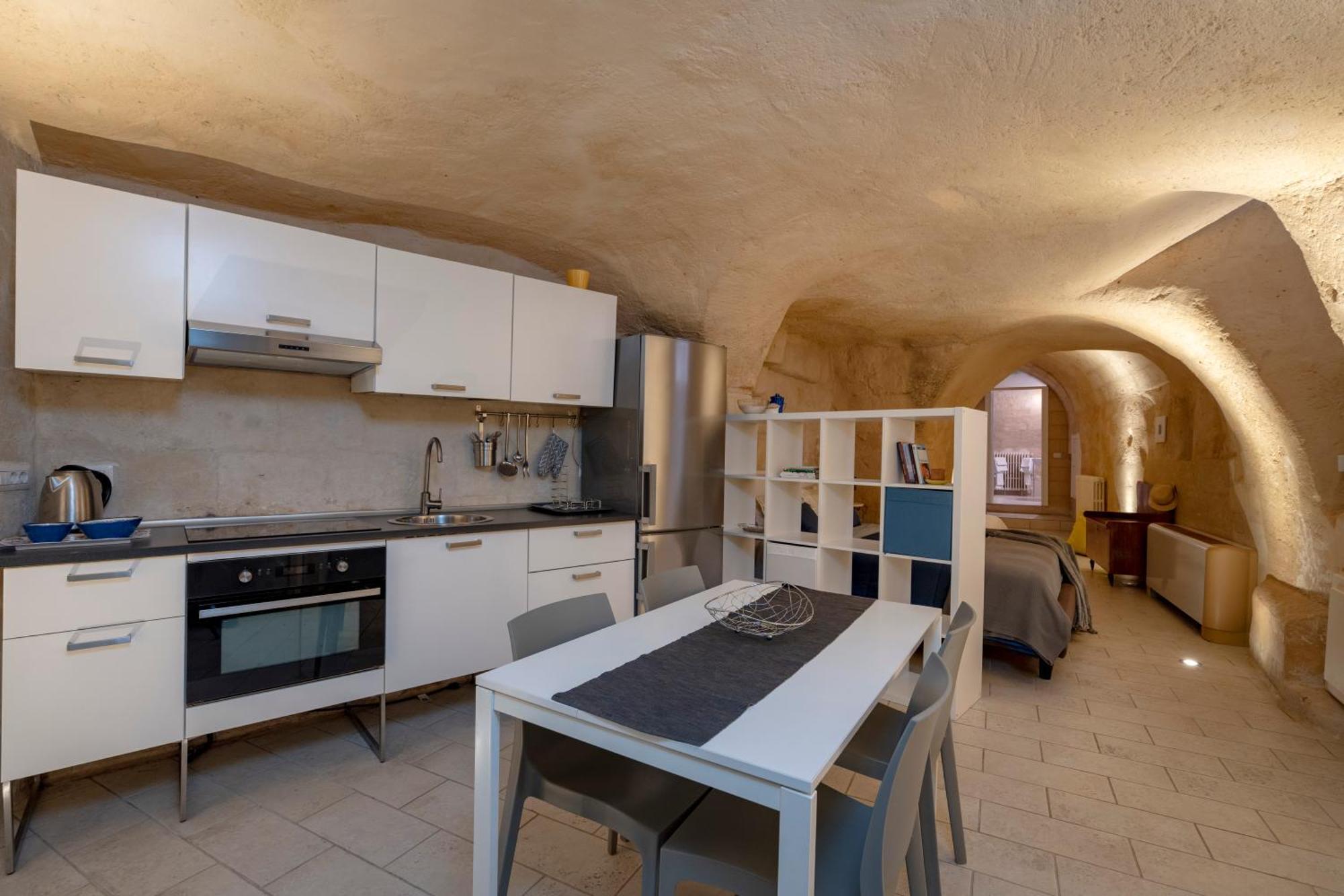 Ferienwohnung La Grotta Di Lulu Matera Exterior foto